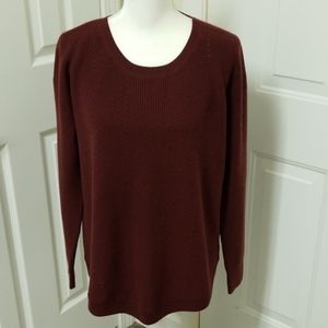 💥Micheal kors High Low Crewneck Sweater